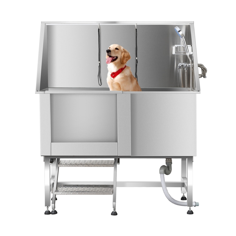 Professional Steel Pet Grooming Tub