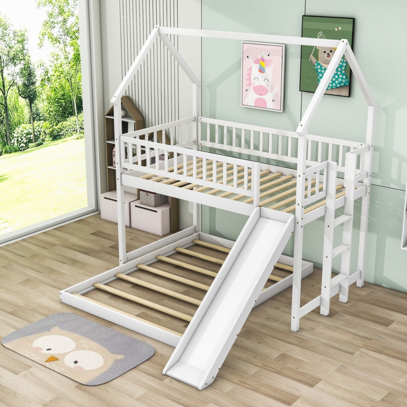 Purwokerto Kids Twin Over Full Bunk Bed
