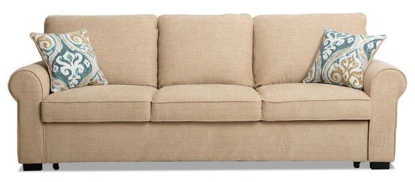 Randal Fabric Sleeper Sofa - Taupe
