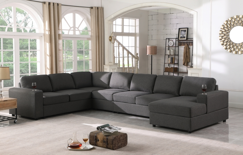 Redwater 6 - Piece Upholstered Sectional