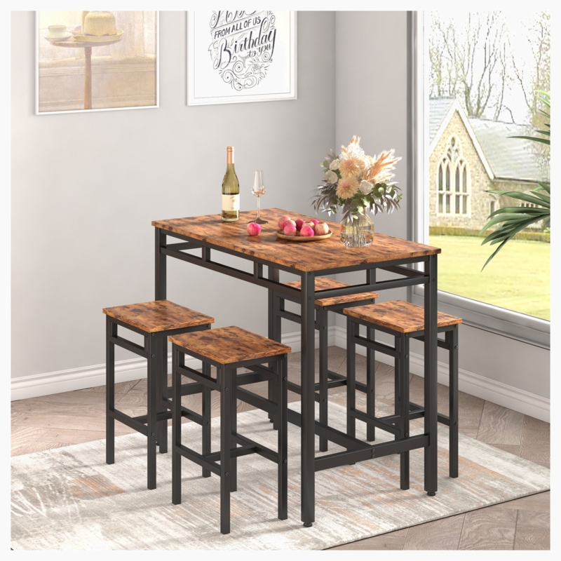 Rocquel 5 - Piece Dining Set