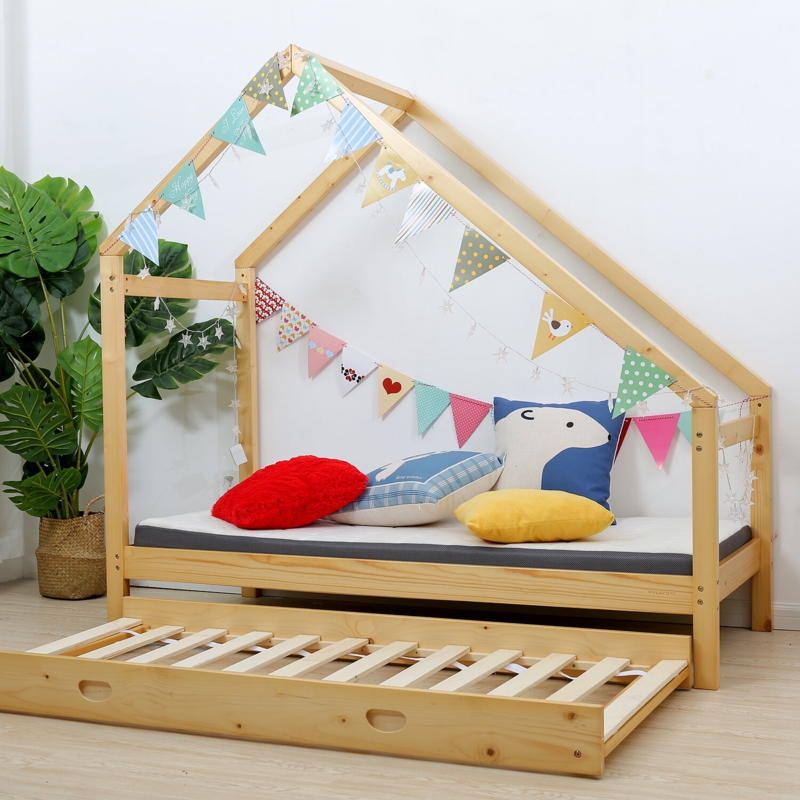 Rosharon Full Solid Wood Loft Standard Bed by Isabelle & Max