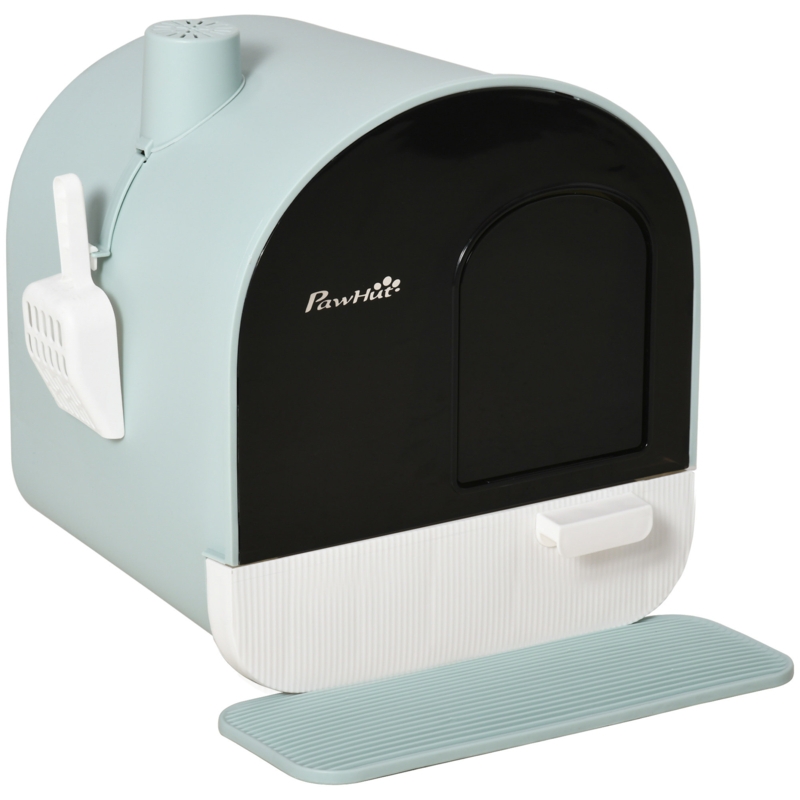 Sabrina Plastic Litter Box Enclosure with Scoop