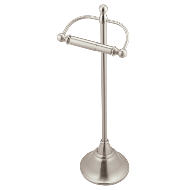 Sage Free Standing Toilet Paper Holder