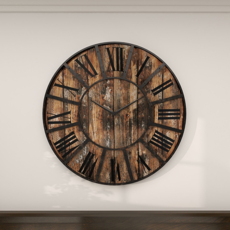 Sandia Wood Wall Clock