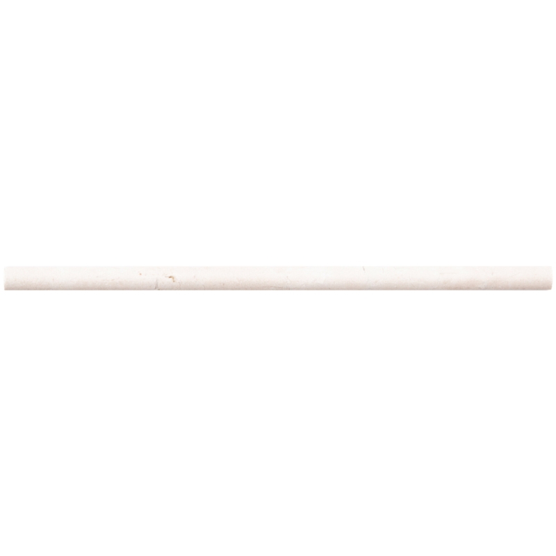 Santorini 12" x 0.5" Natural Stone Pencil Liner Tile Trim