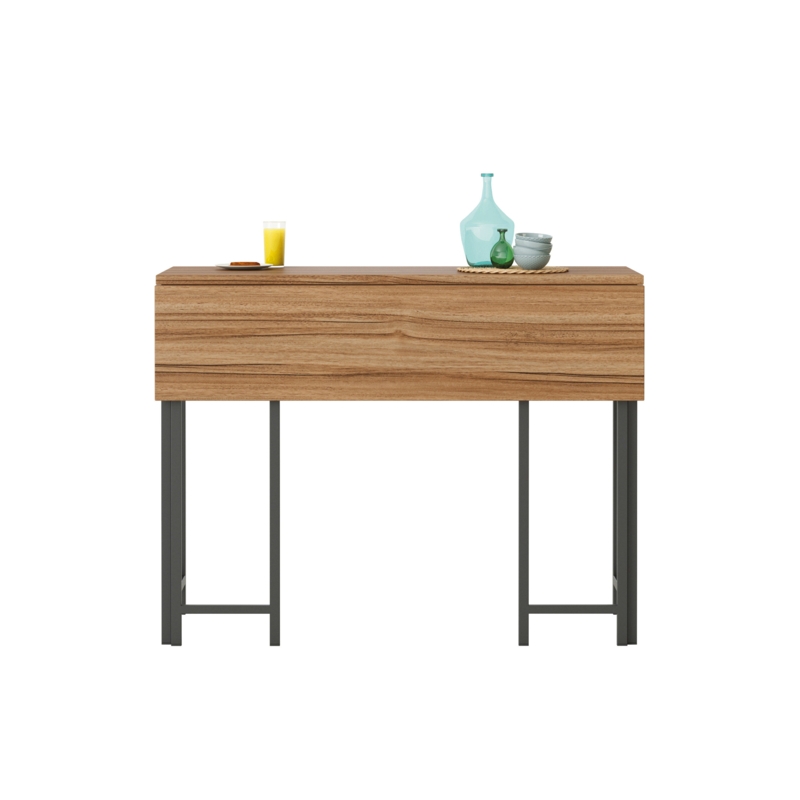 Sehorn Extendable Metal Base Dining Table