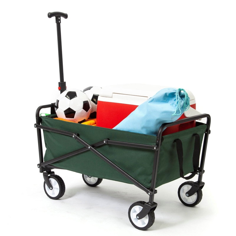 Seina Heavy Duty Compact Folding 150 Pound Capacity Outdoor Utility Cart