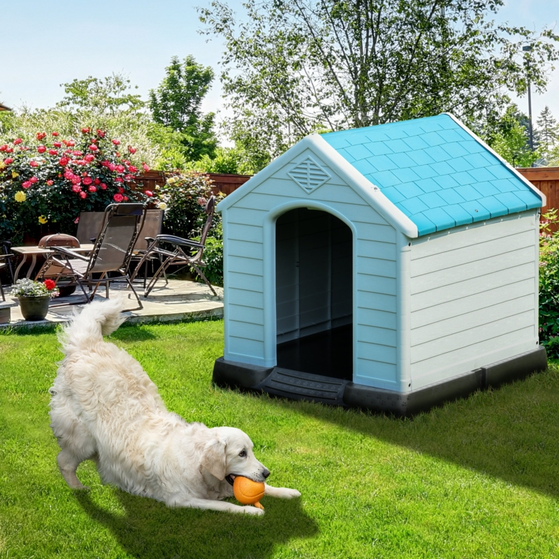 Shelia Plastic Portable Igloo Style Dog House