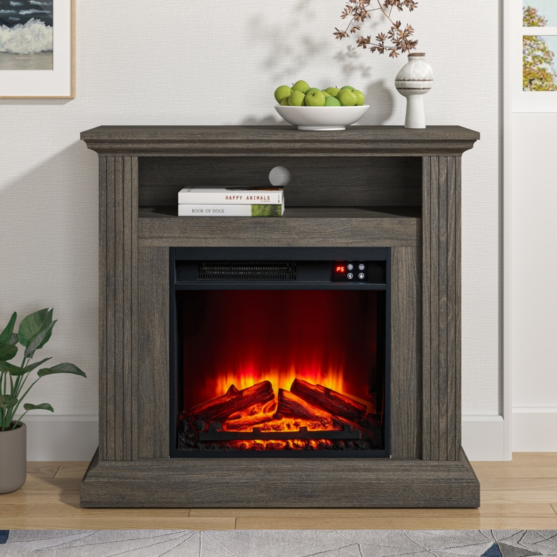 Shyanne 32.09'' W Electric Fireplace