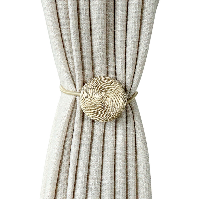 Sidra Fabric 1.97'' Overall Width Curtain Tieback