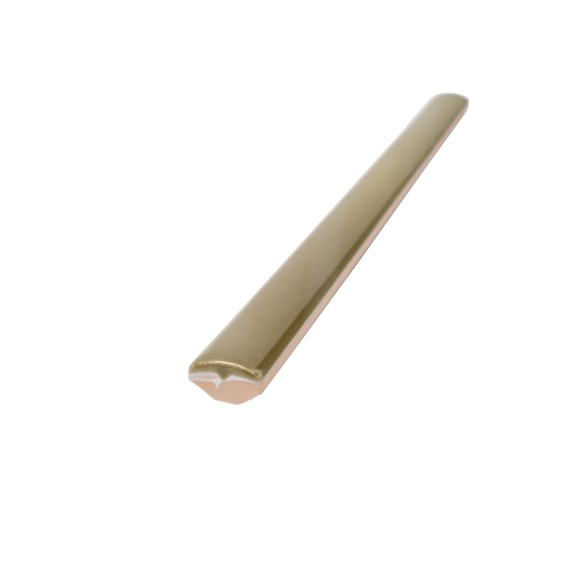 Silken 7.9'' L x 0.5'' W Ceramic Round Tile Trim