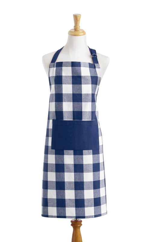 Skookum Plaid Cotton Bib Apron