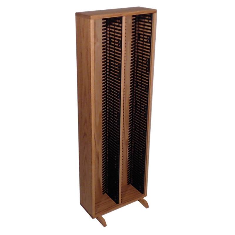 Solid Wood 52'' H Wall Mounted Media Storage