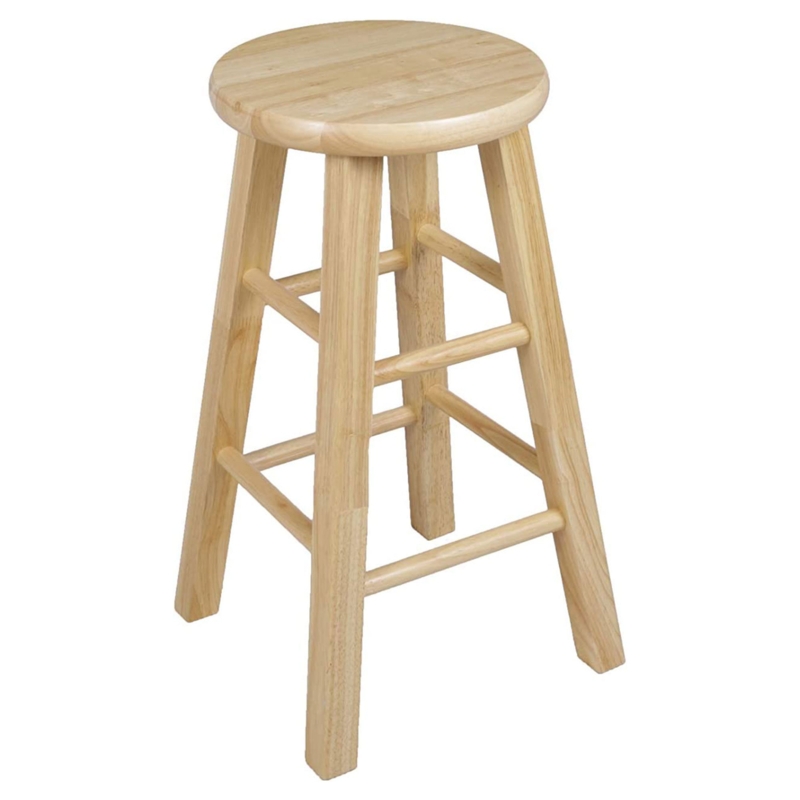 Solid Wood Accent Stool