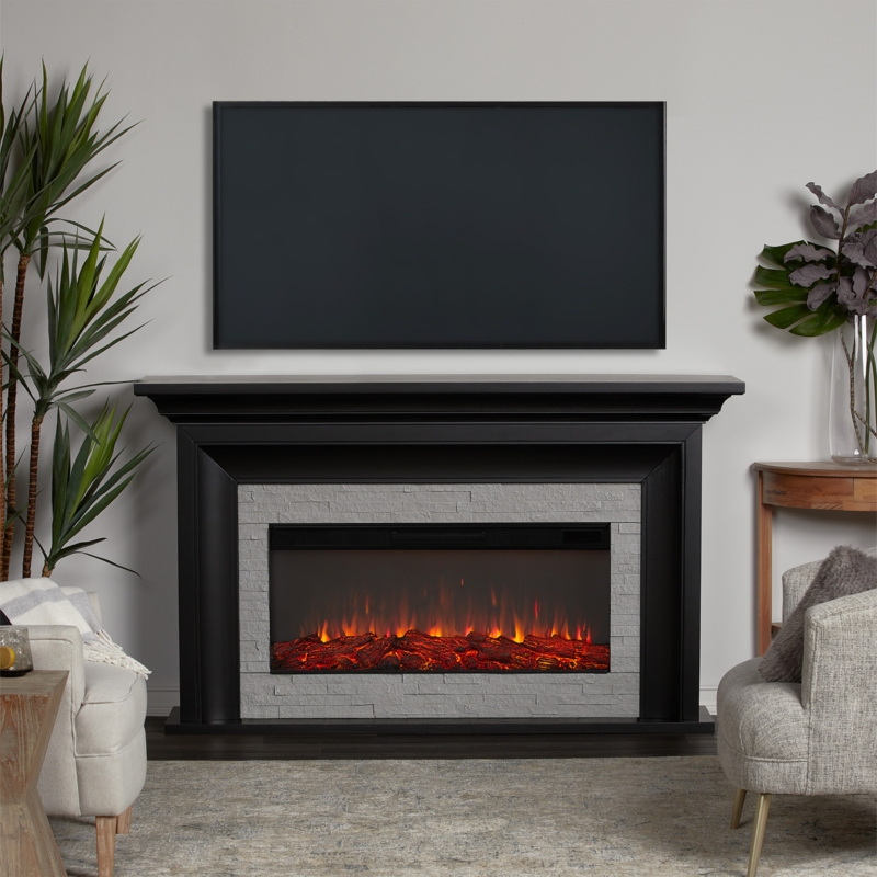 Sonia 69" Landscape Electric Fireplace by Real Flame