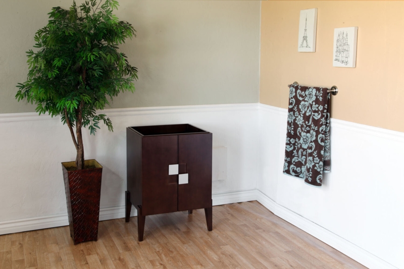 St. Germain 25'' Single Bathroom Vanity with Ceramic Top