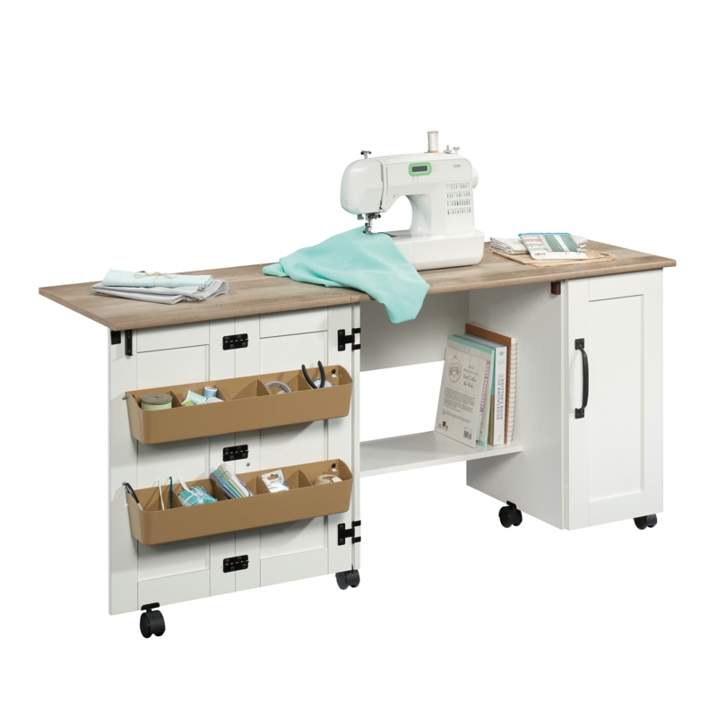 St. Nicholas Foldable Sewing Table with Wheels