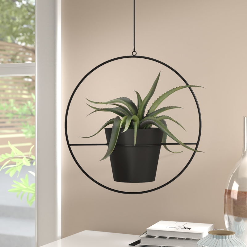 Steger Metal Hanging Planter