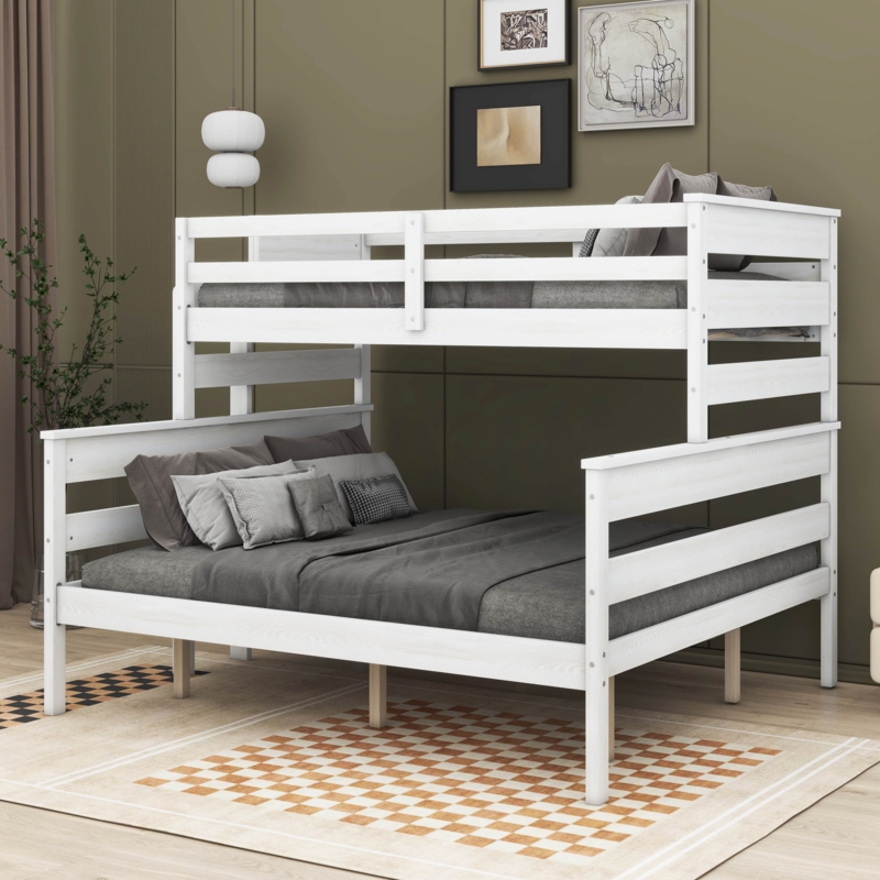 Stowmarket Kids Twin XL Over Queen Bunk Bed