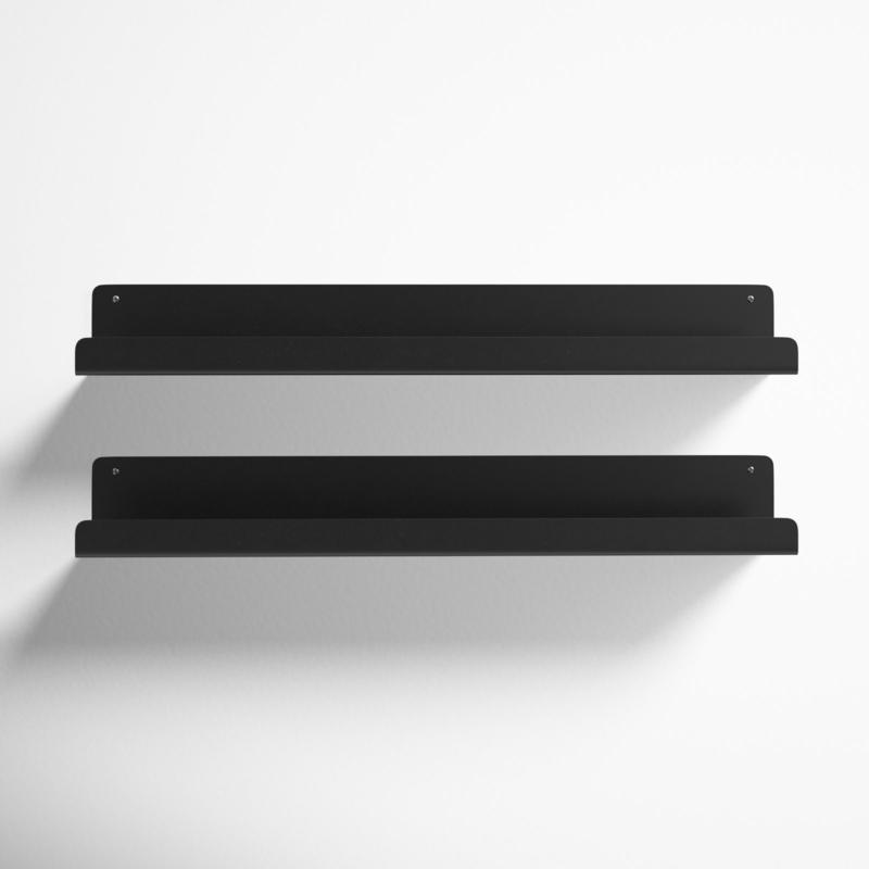 Tara 2 Piece Metal Floating Shelf