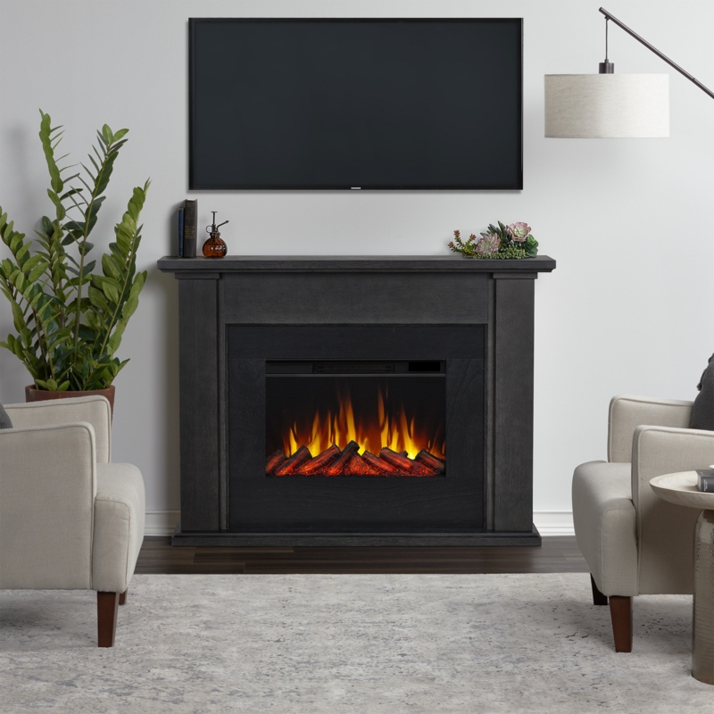Tejon 52" Slim Electric Fireplace by Real Flame
