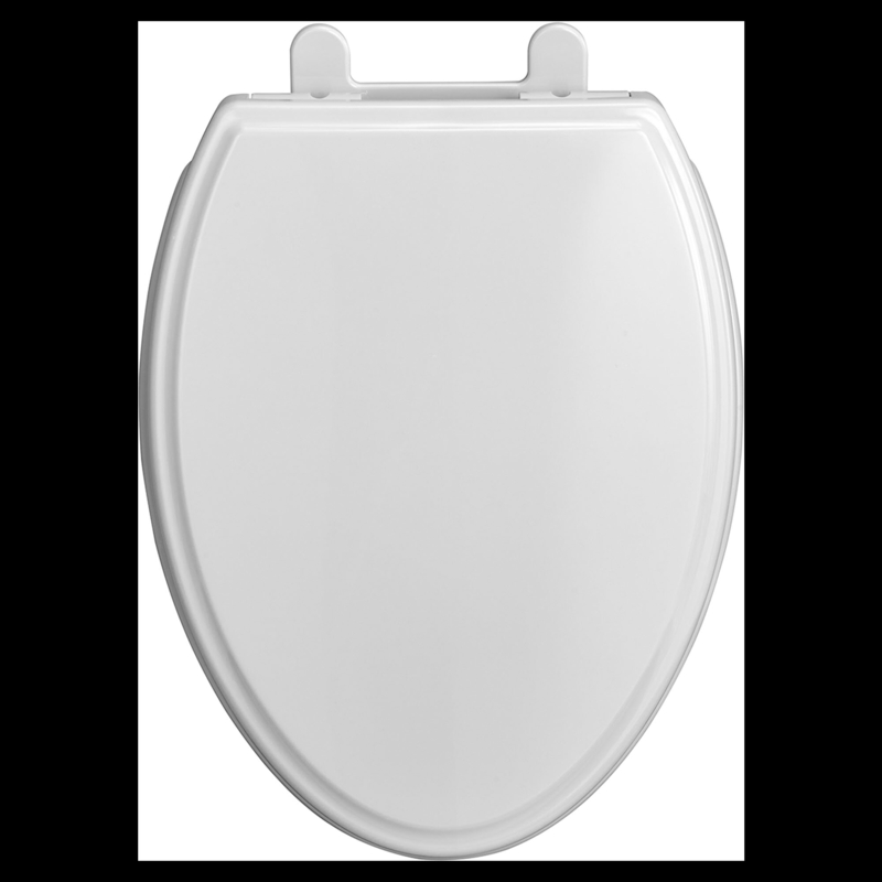 Telescoping Elongated Soft Close Toilet Seat and Lid