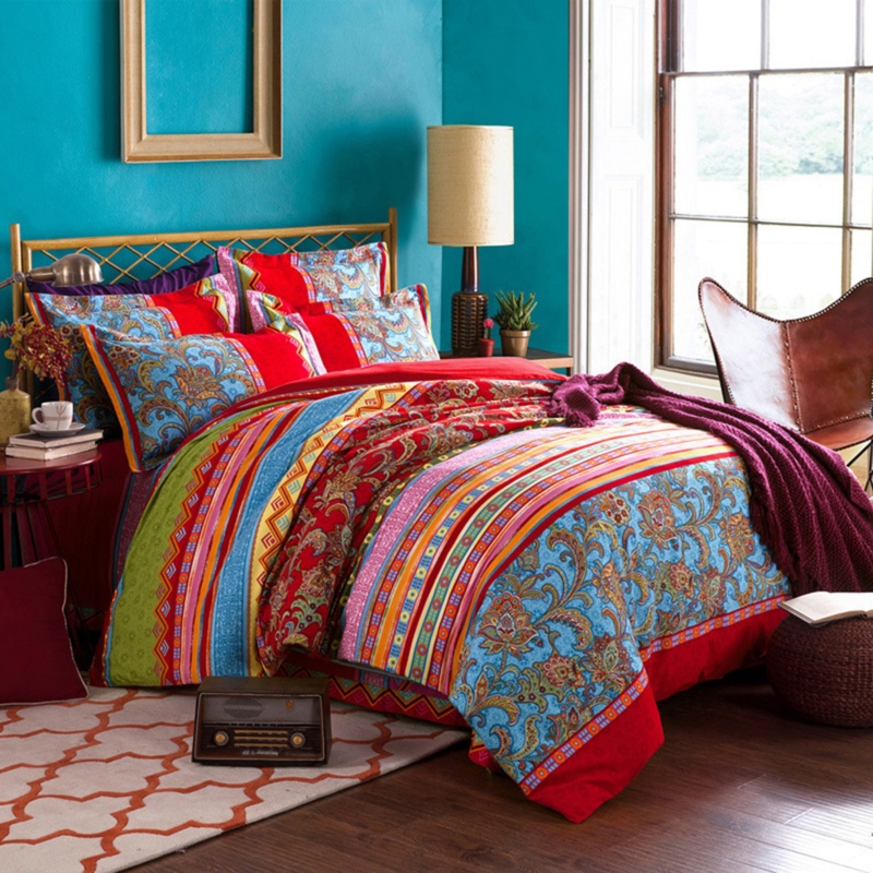 Tenessa Twill Geometric Shapes Duvet Cover Set