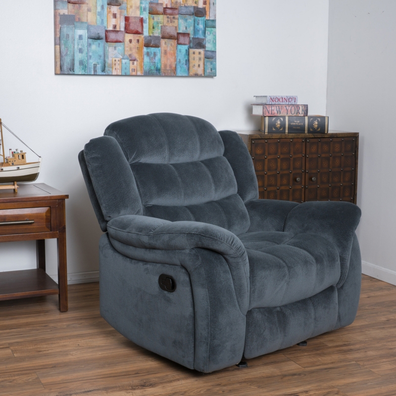 Texian 71" Wide Manual Glider Club Recliner