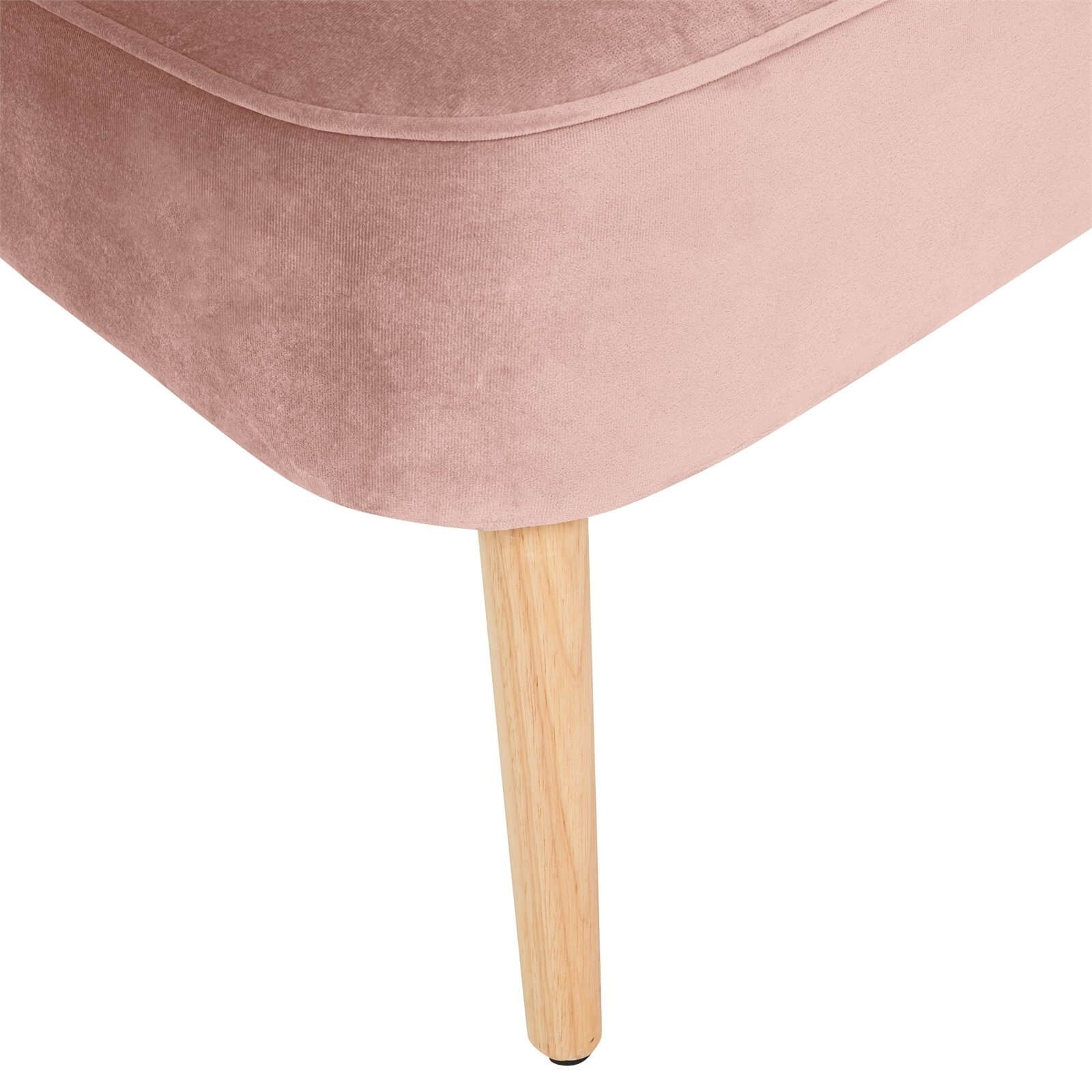 The Cocktail Sofa - Dark Blush Pink