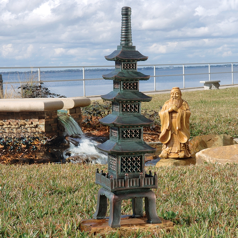 The Nara Temple Pagoda Garden Art