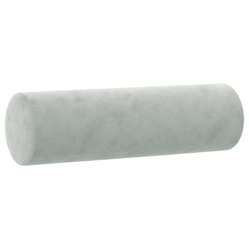 Throw Pillows Round Decorative Cylinder Bolster Pillow Velvet