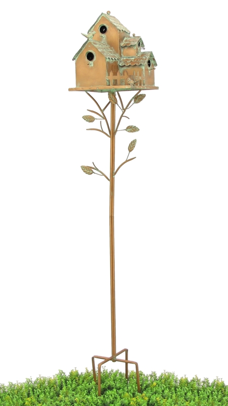 Trasdamad 73.75'' H x 13.75'' W x 12.25'' D Post Water Resistant Birdhouse