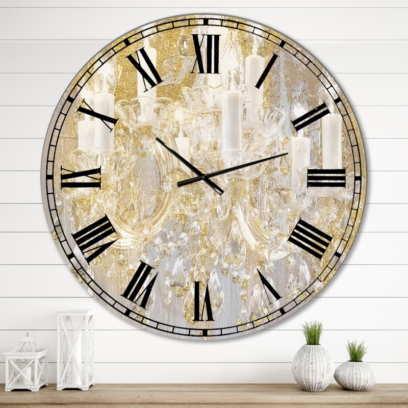Treasured Cottage - Oversized Fashion Wall Clock