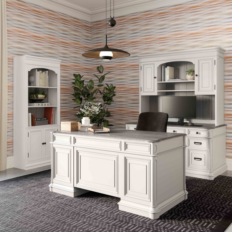 Treynor Solid Wood Executive Desk