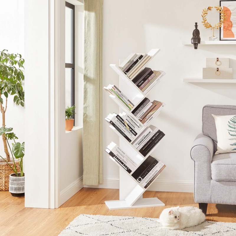 Trivette Geometric Bookcase