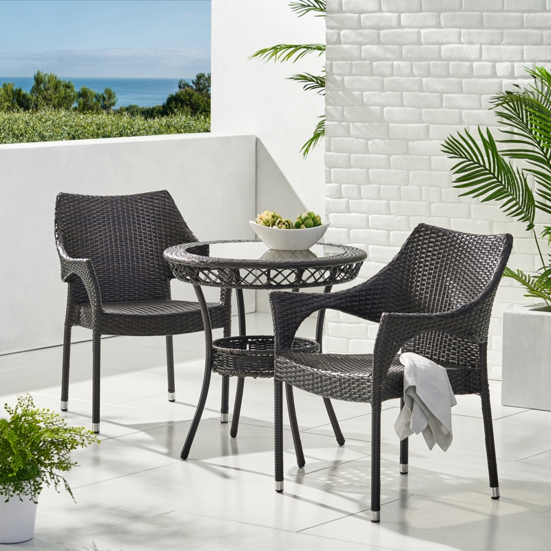 Tudor City 2 - Person Round Outdoor Dining Set