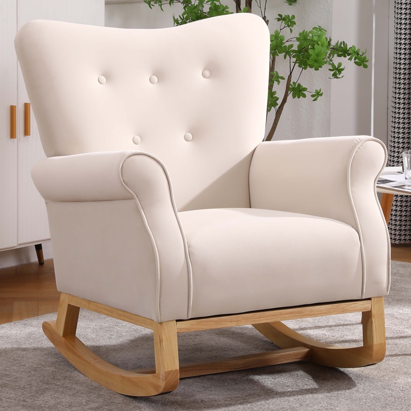 Upholstered Rocking Chair