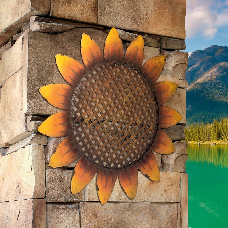 Van Grow Sunflower Wall Sculpture