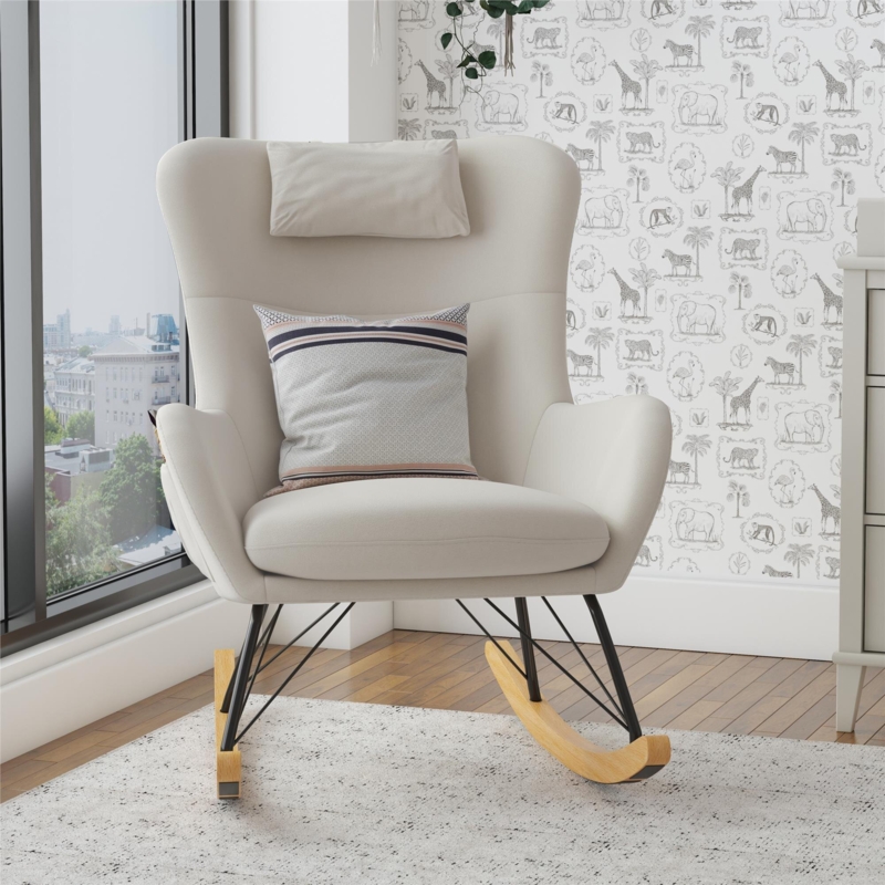 Vedika Upholstered Rocking Chair