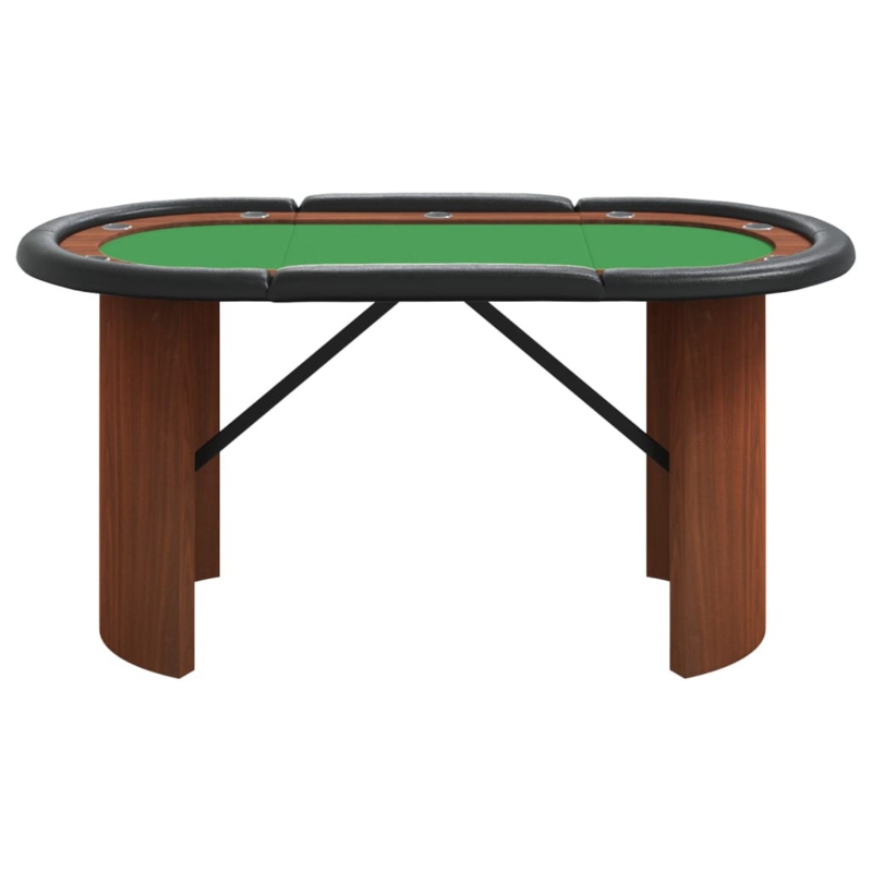 VidaXL Poker Table Texas Holdem Table for 10 Players Portable Casino Table