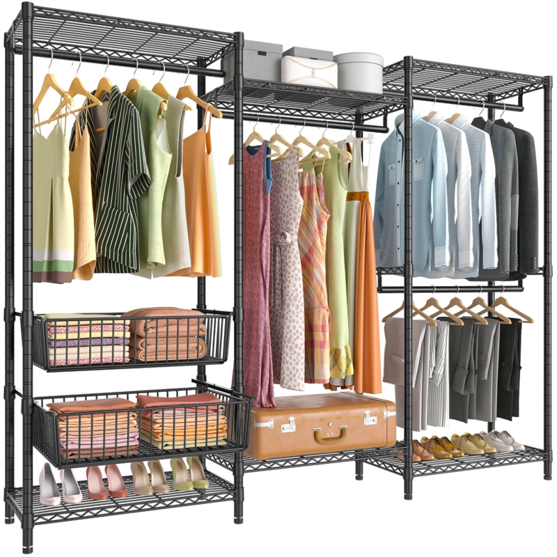 VIPEK Garment Rack Clothes Rack, V10 White