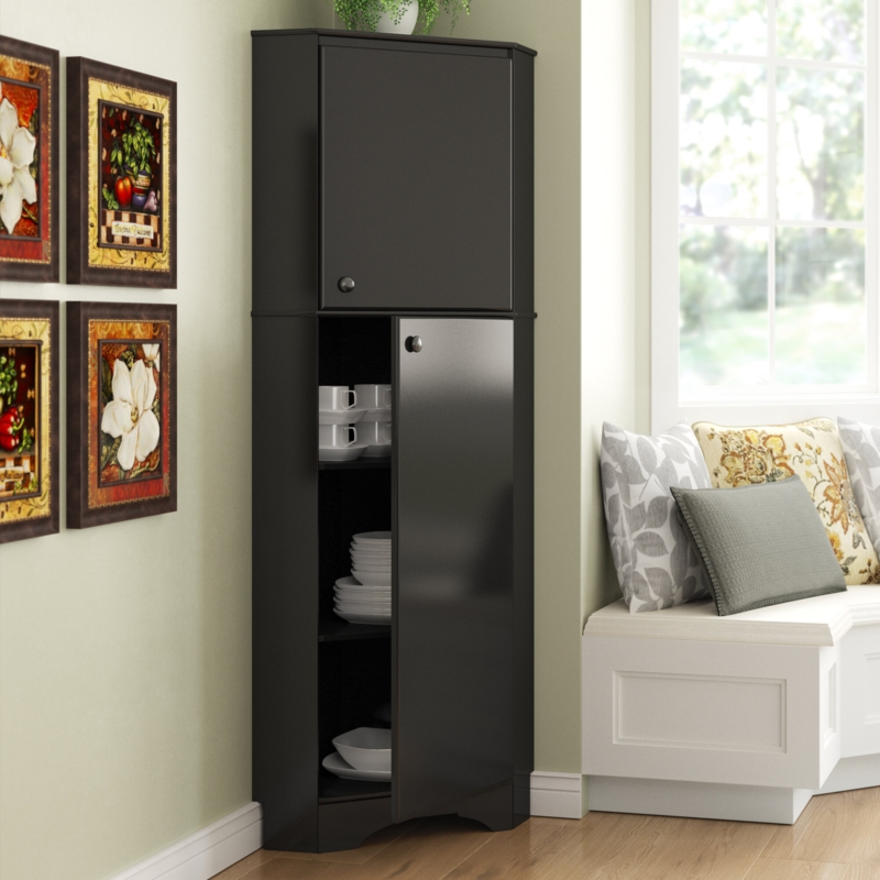 Waco Manufactured Wood Single Storage Cabinet ( 72'' H x 29.25'' W x 18.75'' D)