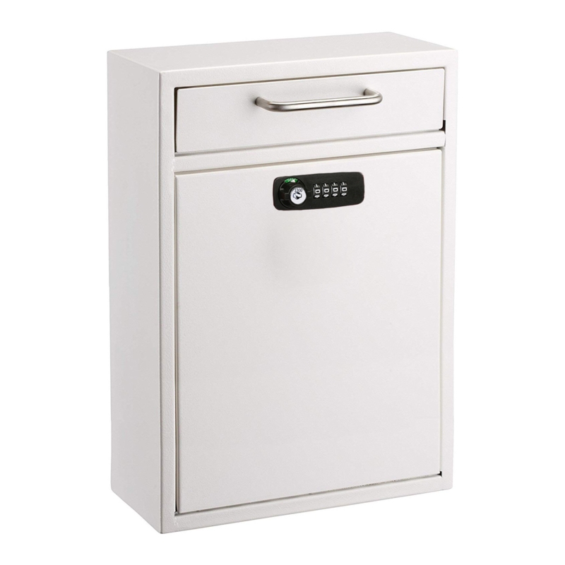 Wall Mounted Locking Mail Drop Box