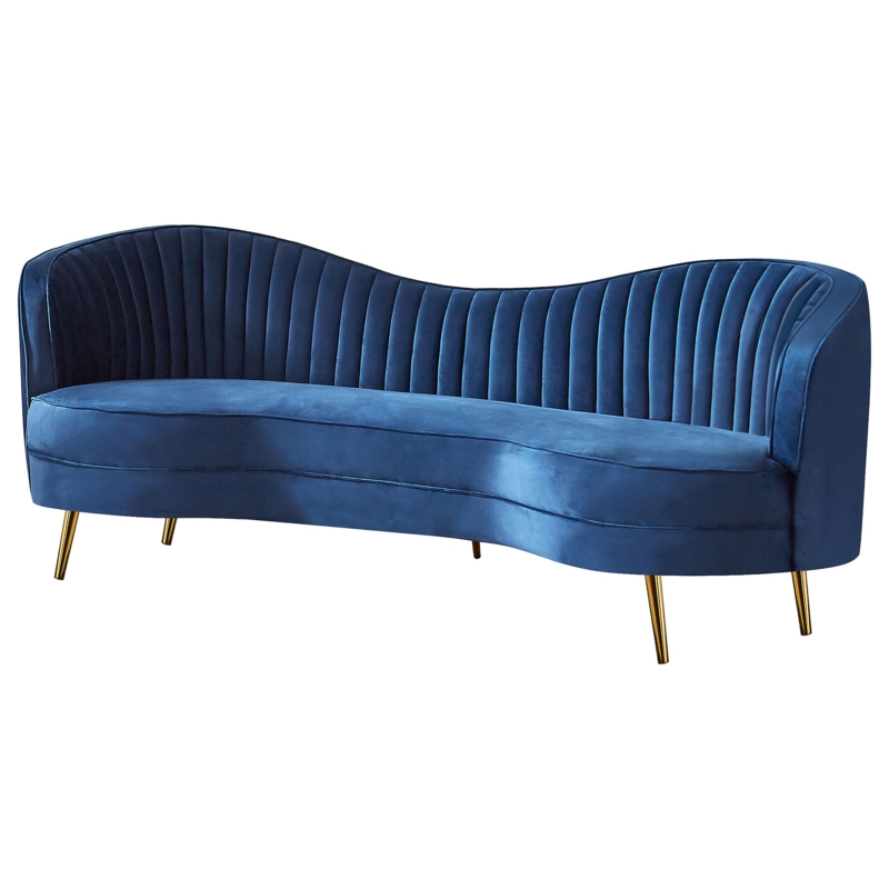 Westerham 84'' Velvet Sofa