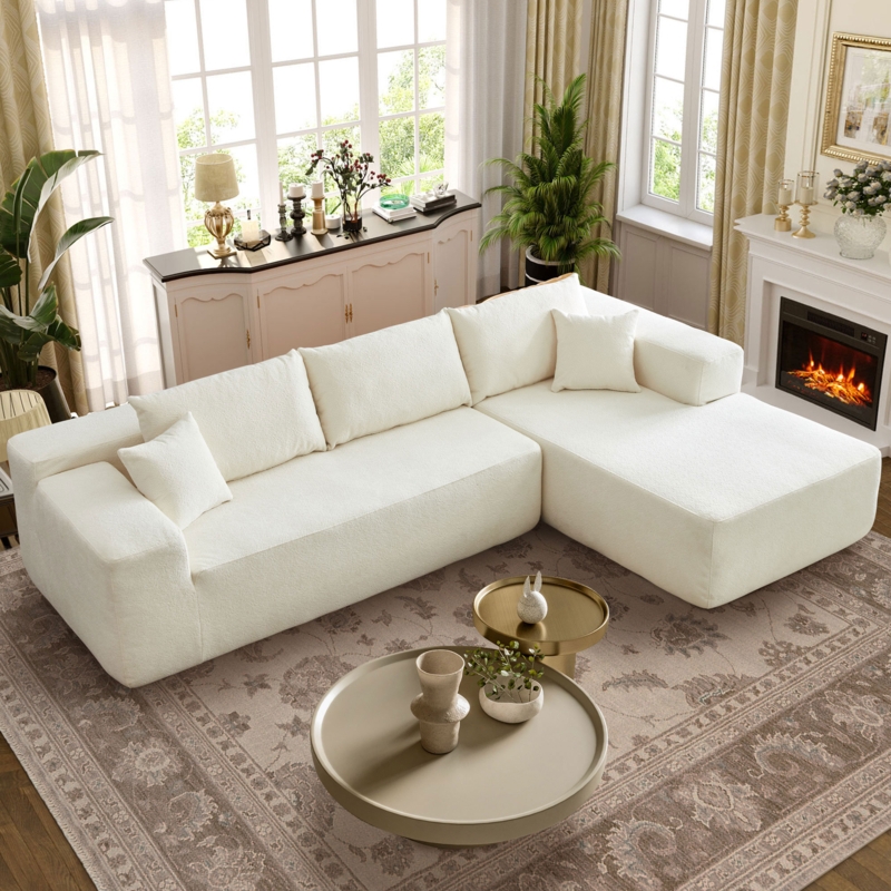 Winfree 104.33'' Upholstered Sofa Chaise