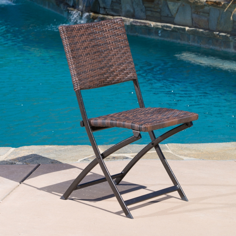 Womack Metal Outdoor Dining Side Chair