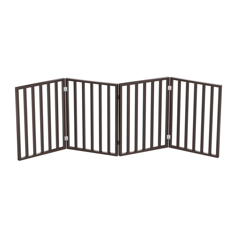 Wood Free Standing Pet Gate