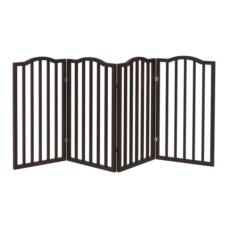 Wood Free Standing Pet Gate