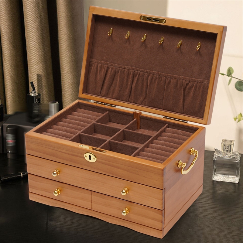 Wood Jewelry Box +